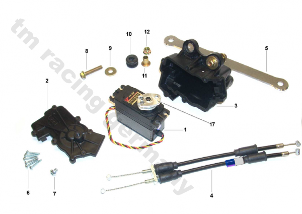 Motorhalter 125 rechts, # 26224`