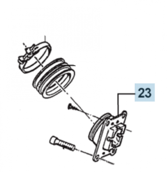Ansaugstutzen Alu 125 20042012, # 30316.08;