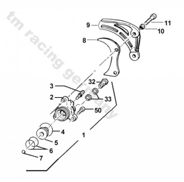 Kolben Kupplungsnehmer , # 35256