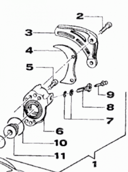 Hohlschraube Kupplungsleitung 250/300. # 35261`
