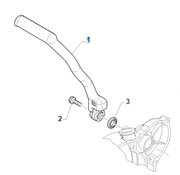 Kickstarter, 250/300cc 2T/4504T # 43250.12`