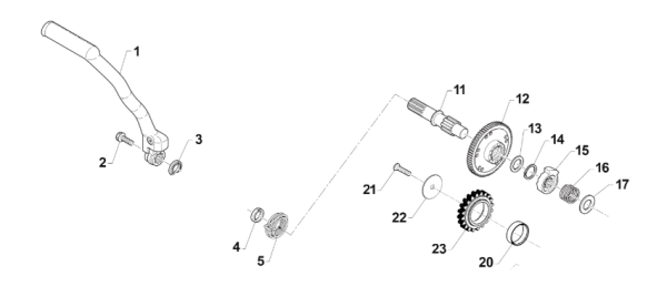 Kit Kickstarter System 2T 250/300 ab 2019, # 43251`