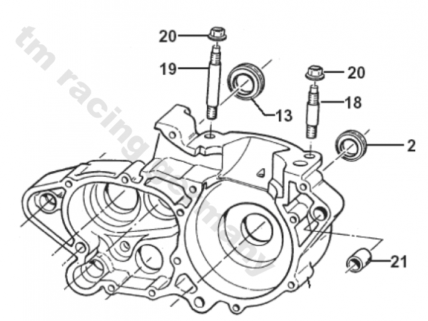 Stehbolzen M10X1.5 L.57, # 49034,
