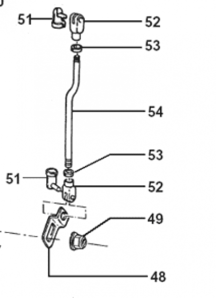 Sicherungsclip 4mm für Auslass-Steuerung, # 49042`