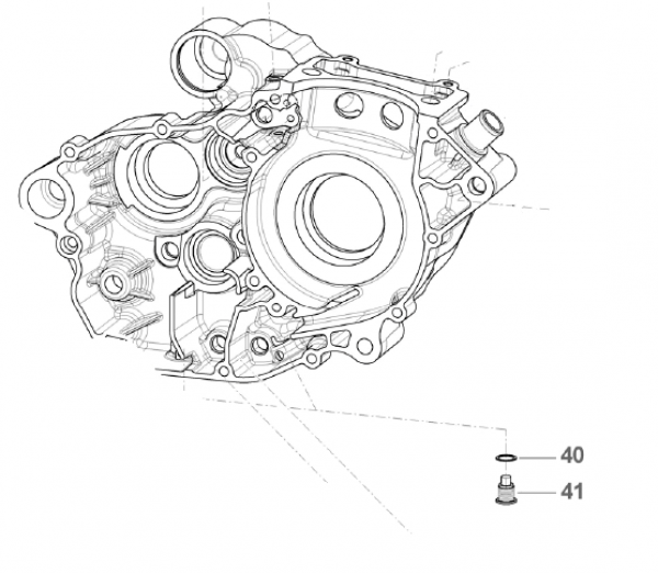 Dichtring Aluminium Ölablaßschraube 4T 250/300 , # 49125`