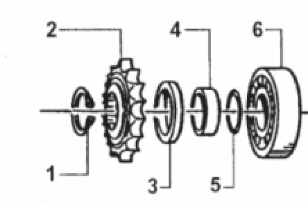 Seegerring Ritzel 250/300, # 49252.