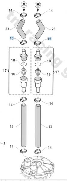 Schelle 16/28  Schlauch. # 51036`