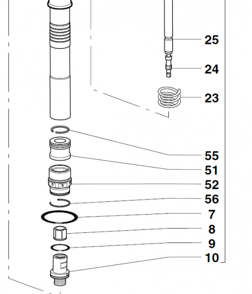 O- Ring 26.7 x1.78 Bodenventil  Marzocchi auch # F12322`