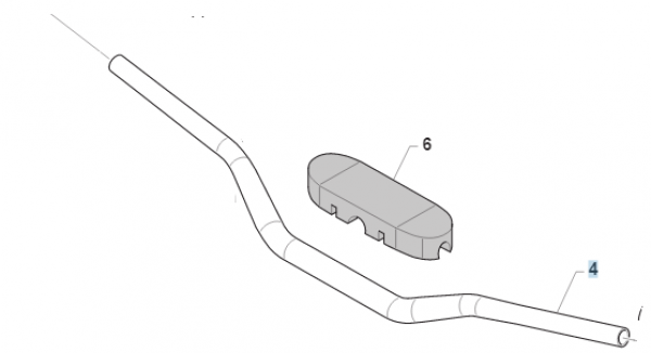 Lenker Reikon TM Standard MX und END, # 64069, ersetzt durch # 64085;