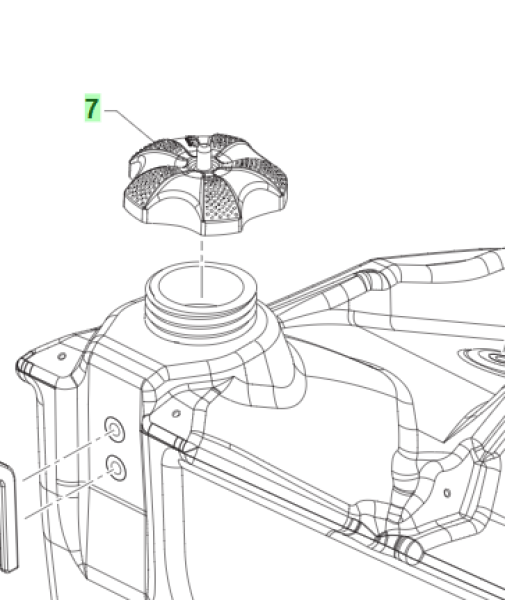 Tankdeckel 2T Racing, my 22 bis.  # 65052´