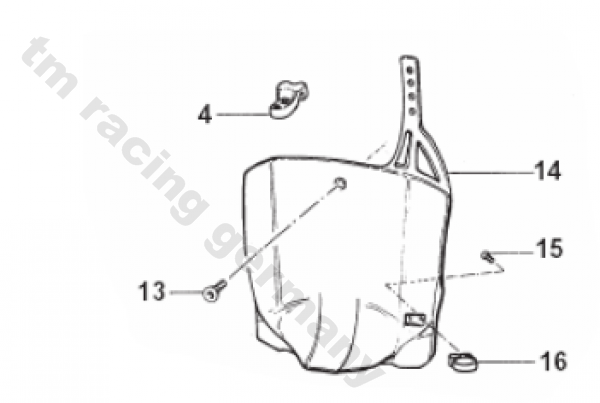 Bremsschlauchführung , # 67062`
