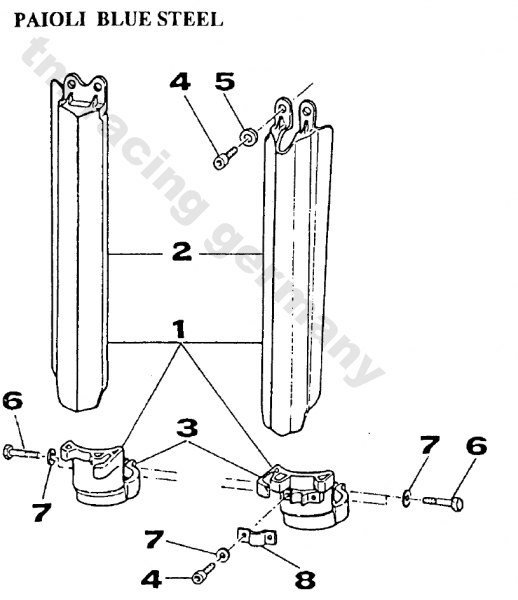 Gabelschützer Paoli Blue Steel , #67117