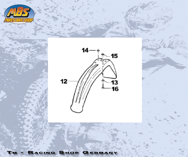 Kotflügel vorne mod 05  , ist ersetzt durch # 67131.12
