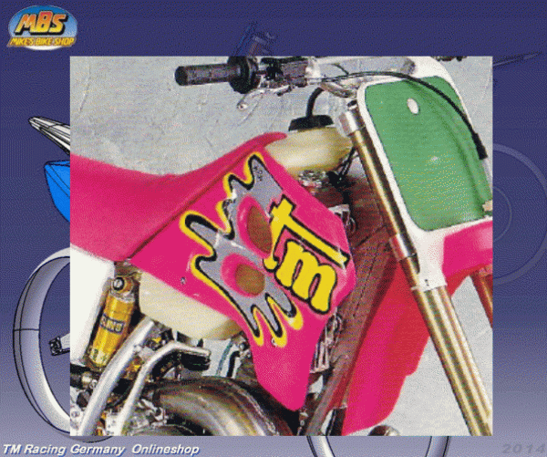 Kühlerverkleidung  94/96 Set rechts und links  pink, # 67144`