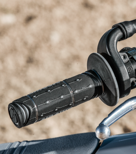 Lenkergriffe Circuit Jupiter schwarz grau. # 67418`