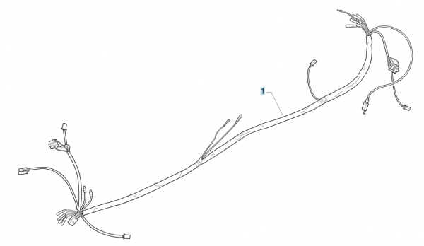 Kabelbaum  ELET/BAT 2T SMR. # 68030.16`