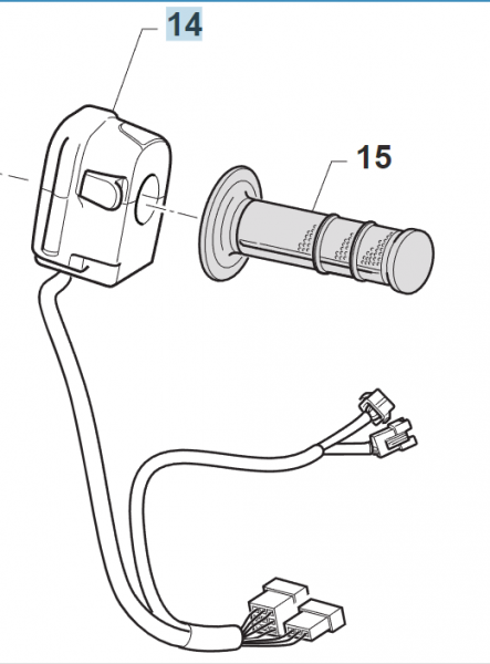 Kombischalter links SMR, # 68176`