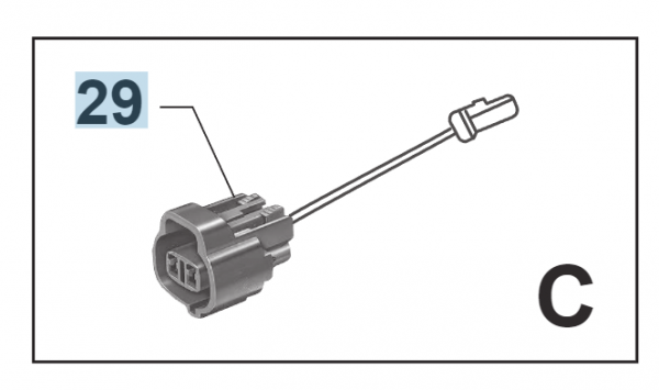 Anschlusskabel Ölpumpe 2T my 22, # 68303,