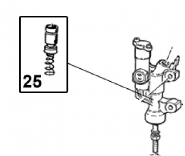 Reparaturkit Nissin Bremspumpe hinten mod 01 bis 04 , # 69084`