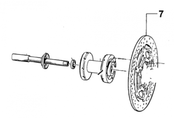 Bremsscheibe 320 mm, SMR. # 69224.