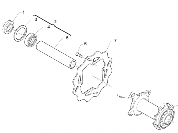 Bremsscheibe Hinten Junior 2013, # 69238., Artikel ist ersetzt durch # 69308`