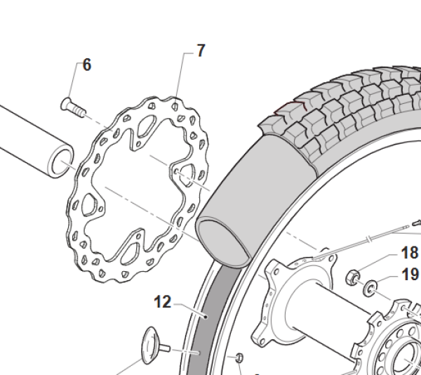 Bremsscheibe hinten 240 x 4. # 69388`