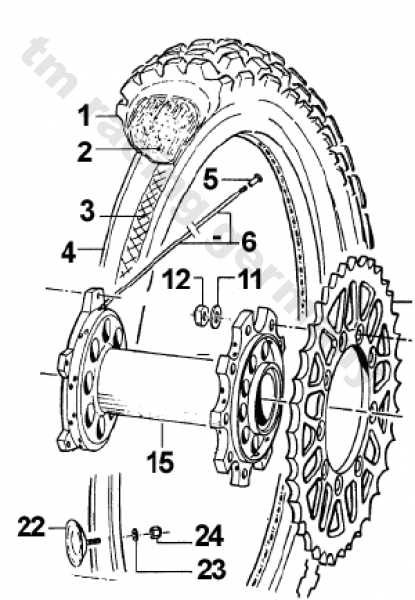 Felgenband 16" HR, # 70037