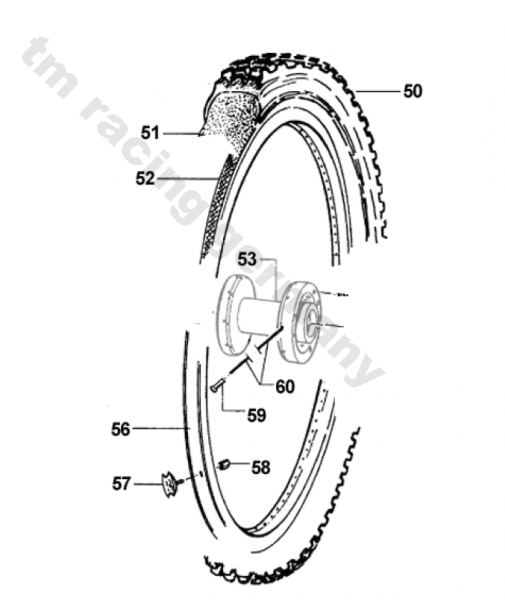 Speiche vorne.4.0/3.5/4.0 X 230, # 70183`