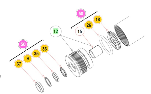 Dichtkopf 85 junior  nudo ab 2013. # 70180.1`