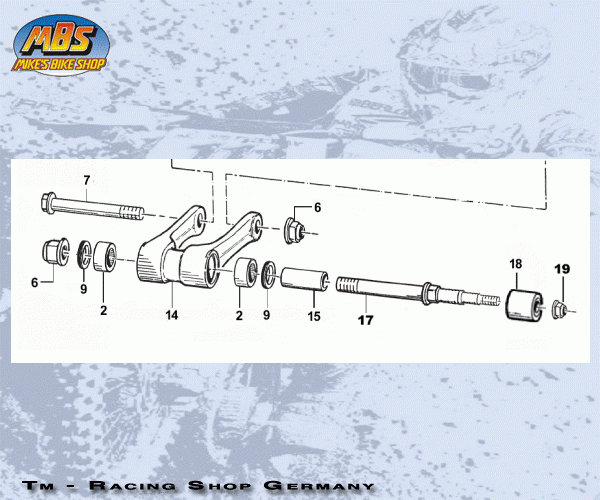 Buchse Umlenkung, # 73204`