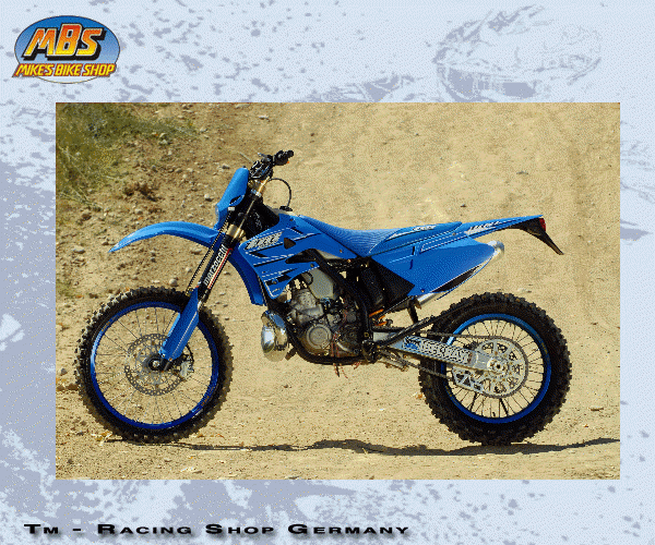 passend für MX und Enduro ( nicht Junior) enthält  Startschild vorne blau Kotflügel vorne blau Gabelschützer in blau Kühlerverkleidungen links und rechts blau Seitenverkleidung ( Nummerntafel) links und rechts in blau