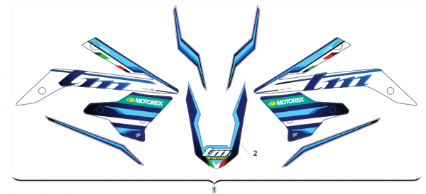 Aufkleberkit JUNIOR M.2022 S.C. # 94088.22`