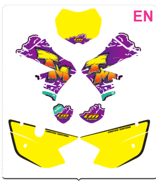 Aufkleberkit my 23, END 4T Pink Edition, # 94244`