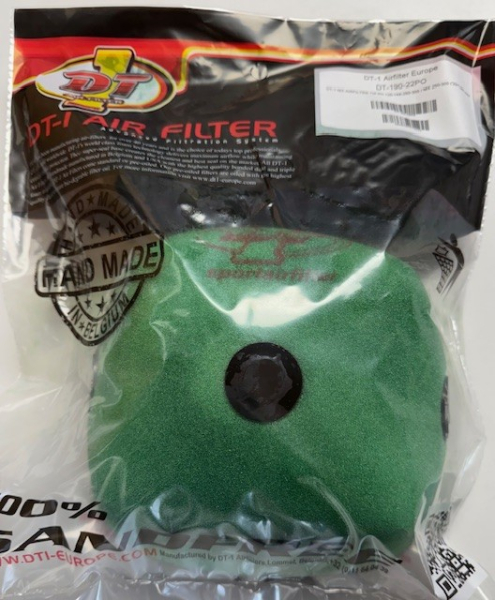 Luftfilter DT-1 für TM Racing/Moto 2T ab 2022, fertig geölt,