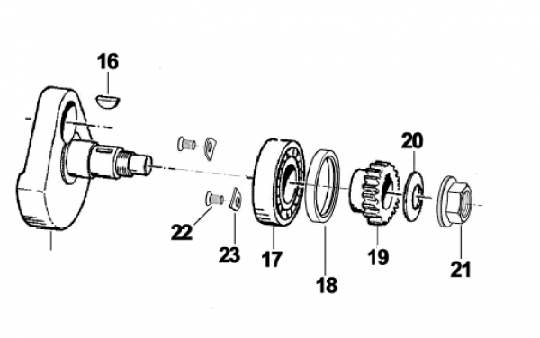 Wellendichtring KW 38 48 04 VC7 TEFLON, # F04369.