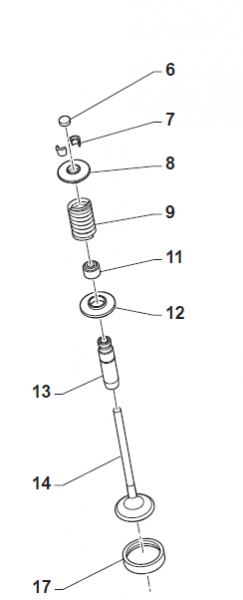 Ventilschaftdichtung 3242V Twinpipe, # F04378`