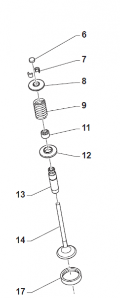 Ventilschaftdichtung 3242V Twinpipe, # F04378.