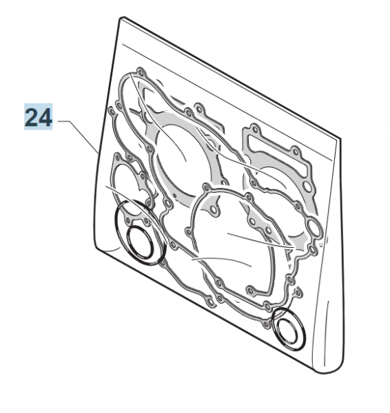 Dichtsatz + O-Ringe 4T 450. # F05830.450´