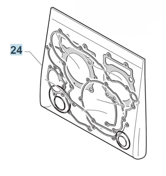 Dichtsatz + O-Ringe 4T 450 , # F05830.450´