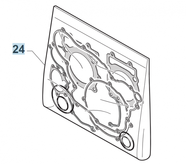 Dichtsatz + O-Ringe 4T 450Fi SMK, # F05830.450K´