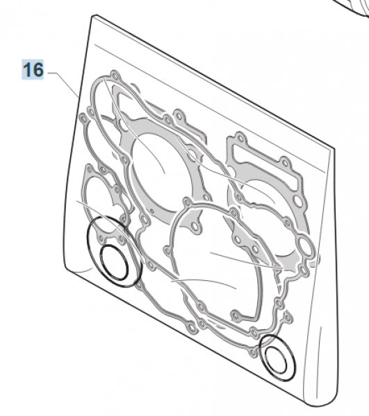KIT Dichtung + OR 250 4T, # F05809`