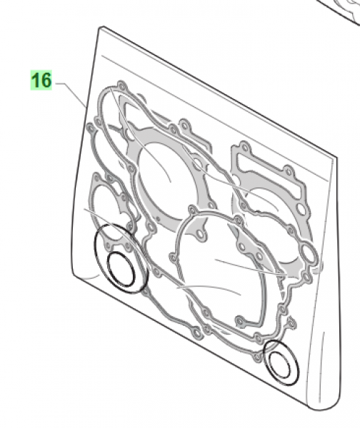 Dichtsatz 300Fi EN/MX Twin. # F05864`