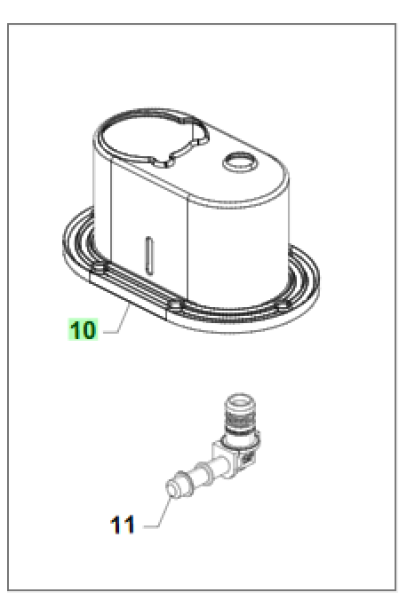 Dichtung Benzinpumpe , # F05866`