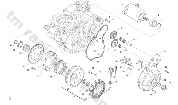 Halter für PICK-UP 250Fi MX/ES, # F08075