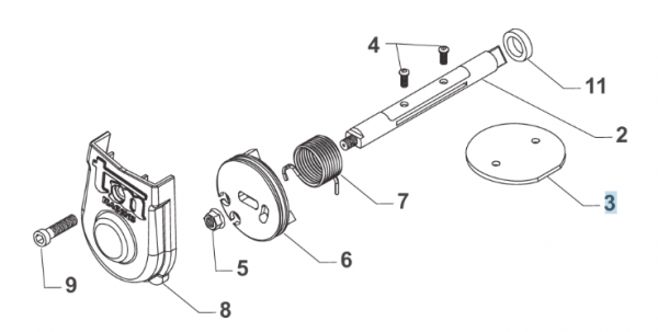 Drosselklappe D.44, # F08080.