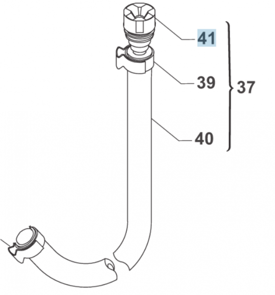 Anschluß Benzintank Modellreihe Fi, # F08087`