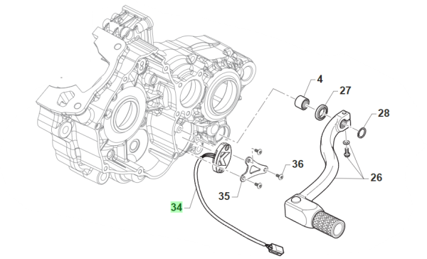 Schaltsensor eM060 LD. # F08459`