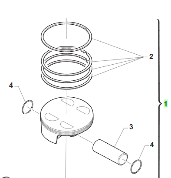 Kolbenkit 450Fi SMX KS 94,94 CPL MY13. # F10874.94`
