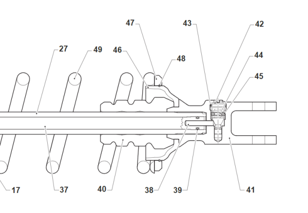 O-Ring Versteller Zugstufe Shock TM Factory, # F12319`