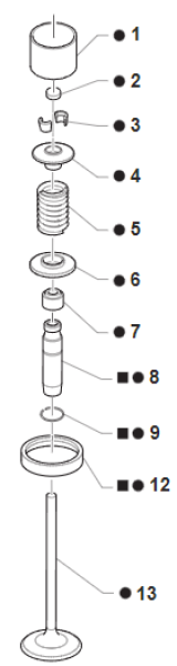 Ventil Einlass, 36X5,5. # F14143`